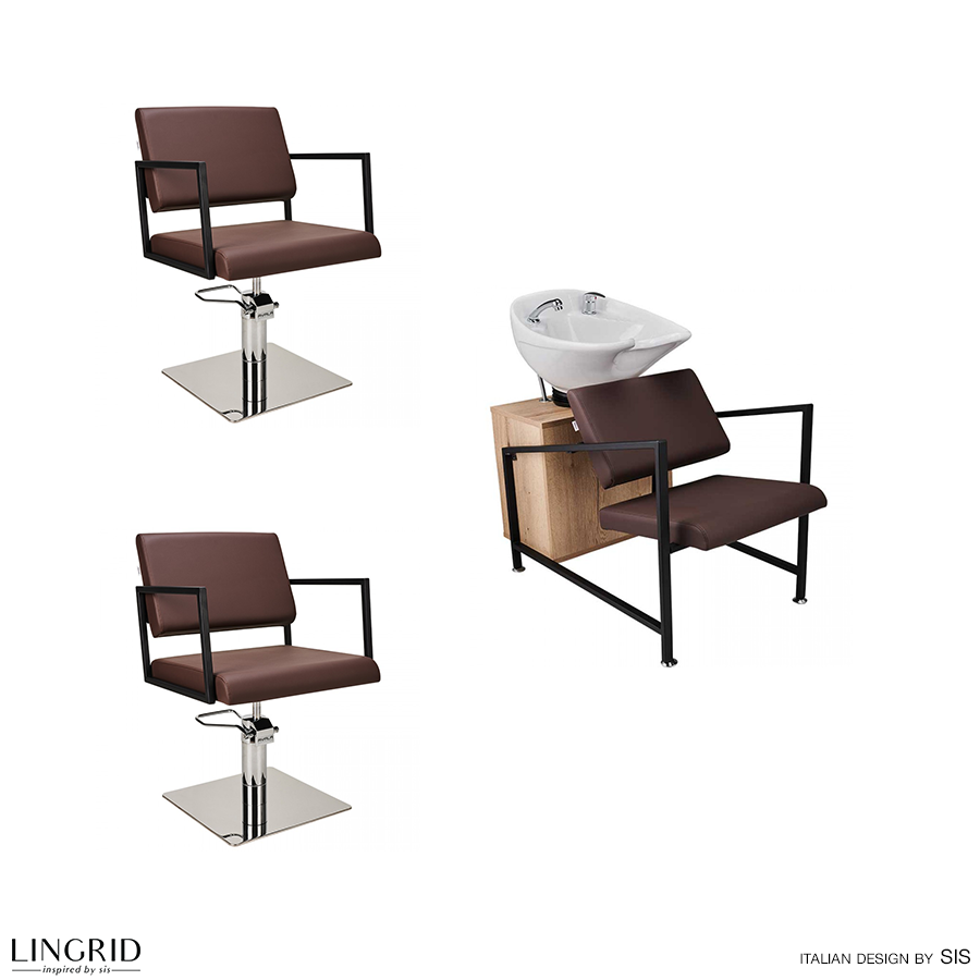 Kirpyklos komplektas Loft  2+1 Kirpyklos komplektas Loft  2+1